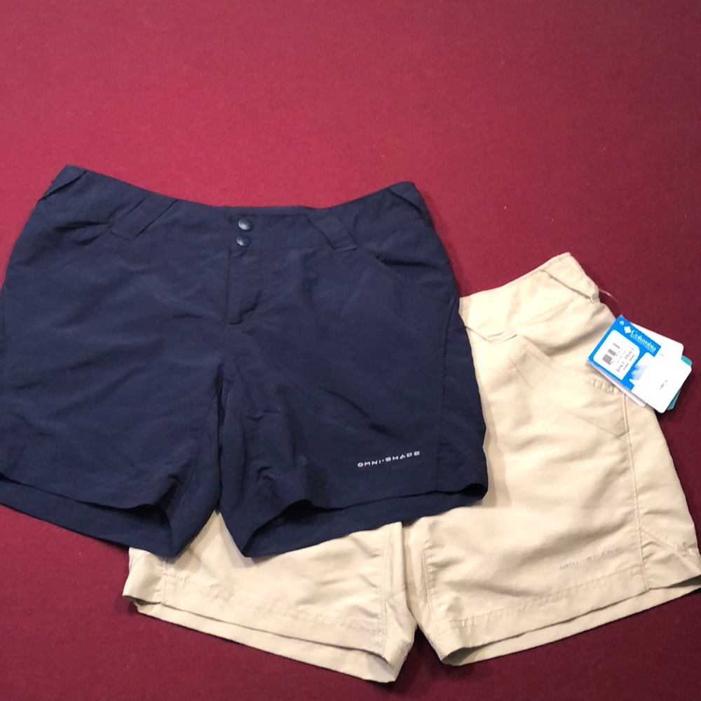 Lot of 2 Columbia Omni Shade Shorts!!